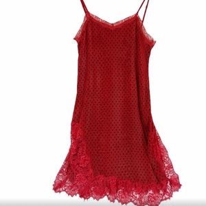 Free People - Polka dot Slip Dress